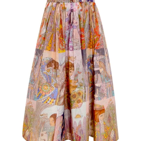 Zimmermann Dresses & Skirts - Zimmermann Kaleidoscope midi skirt